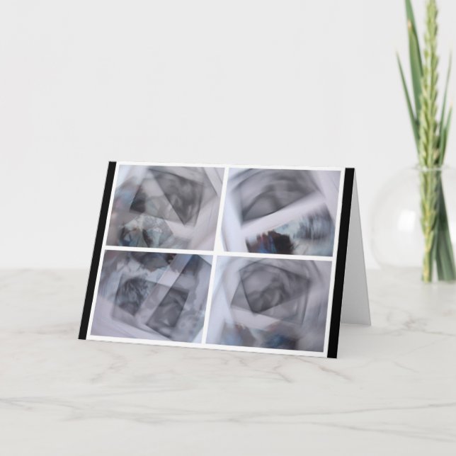 Rotations Conceptual Photography Greeting Card (Front)