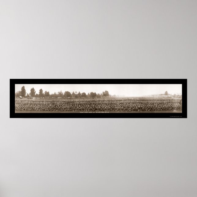 ROTC Fort Myer WWI Photo 1917 Poster (Front)