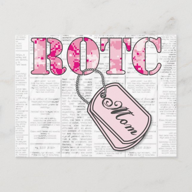 ROTC Mom: Help Wanted Postcard (Front)