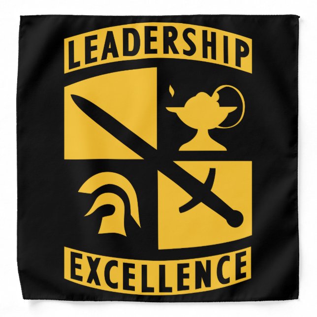 ROTC Reserve Officer Training Corps Military Bandana (Front)