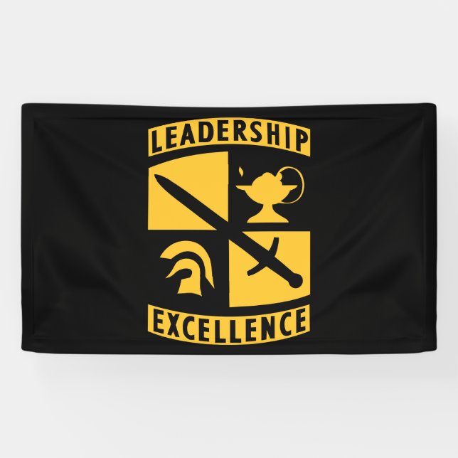 ROTC Reserve Officer Training Corps Military Banner (Horizontal)