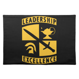 ROTC Reserve Officer Training Corps Military Cloth Placemat