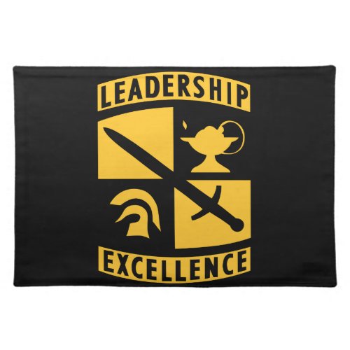 ROTC Reserve Officer Training Corps Military Cloth Placemat