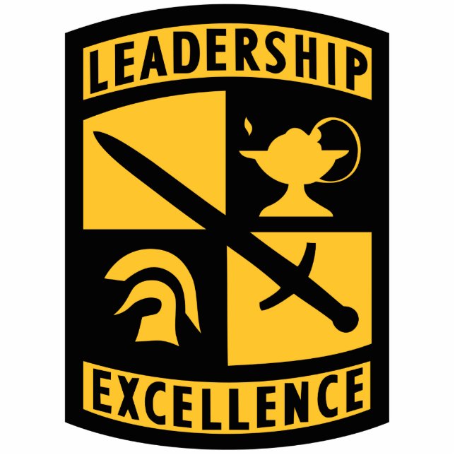 ROTC Reserve Officer Training Corps Military Cutout (Front)