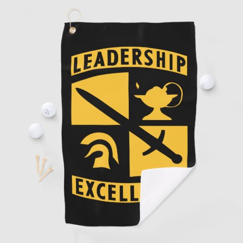 ROTC Reserve Officer Training Corps Military Golf Towel