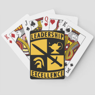 ROTC Reserve Officer Training Corps Military Poker Cards