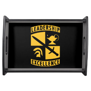ROTC Reserve Officer Training Corps Military Serving Tray