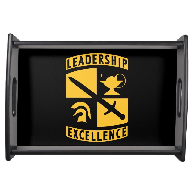 ROTC Reserve Officer Training Corps Military Serving Tray (Front)