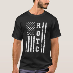 ROTC United States ROT Corps W US Flag T-Shirt