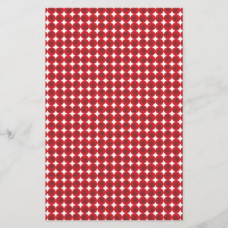 Rote Punkte und Kreise Stationery