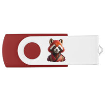 Roter Panda Held / red panda hero