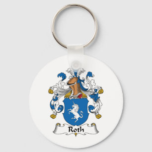 Roth Family Crest Keychain