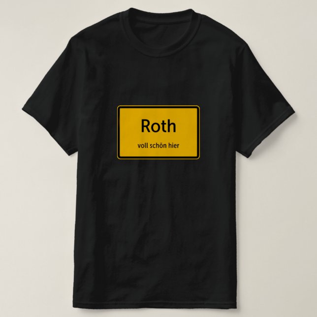 Roth men t-shirt shirt shirt (Design Front)