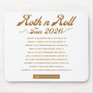 Roth n Roll World Concert Tour Mouse Pad