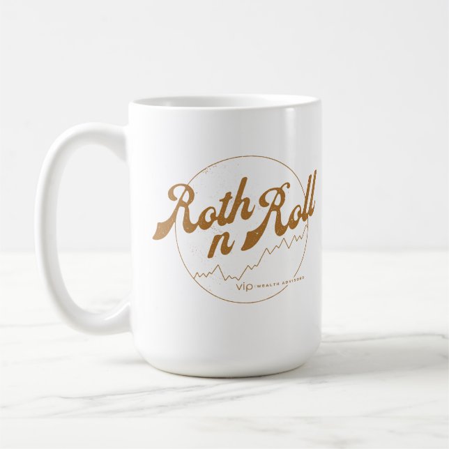 Roth n Roll World Tour Coffee Mug 15oz (Left)