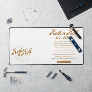 Roth n Roll World Tour Desk Mat