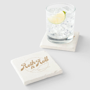 Roth n Roll World Tour Stone Coaster
