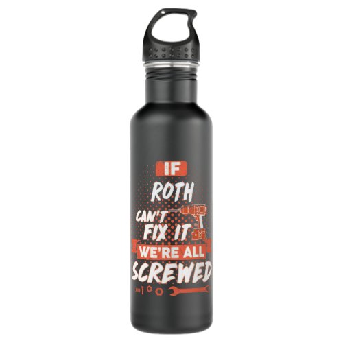 ROTH Thing Name Water Bottle