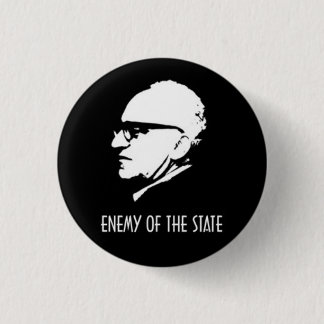 Rothbard Enemy Of The State Pinback Button