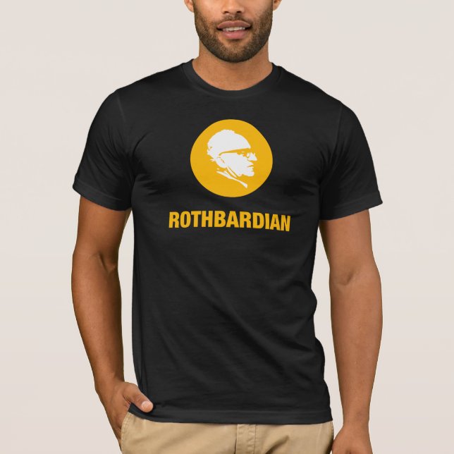 Rothbardian libertarian T-Shirt (Front)