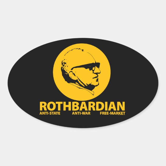 Rothbardian Sticker (Front)