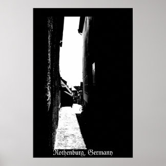 Rothenburg Alley Poster