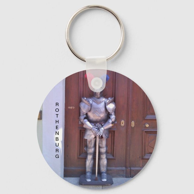 Rothenburg, Germany Keychain (Front)