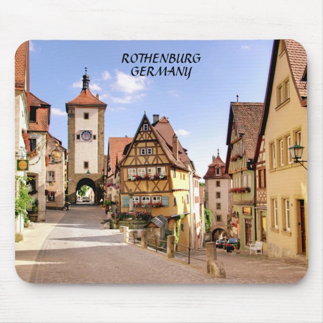 ROTHENBURG GERMANY MOUSE PAD (Front)