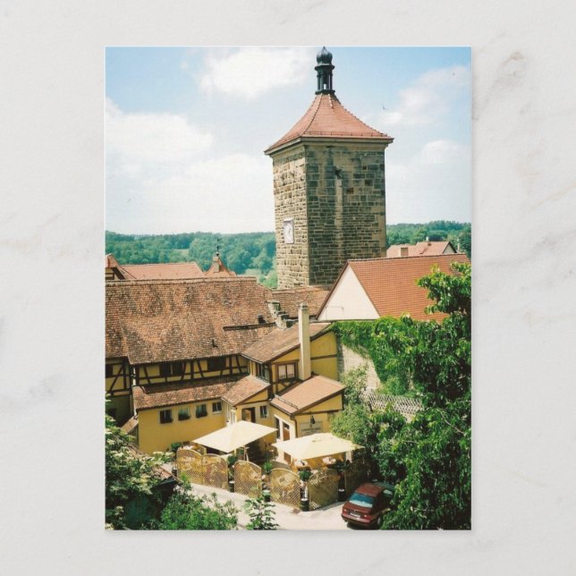 Rothenburg ob der Tauber, Germany Postcard (Front)