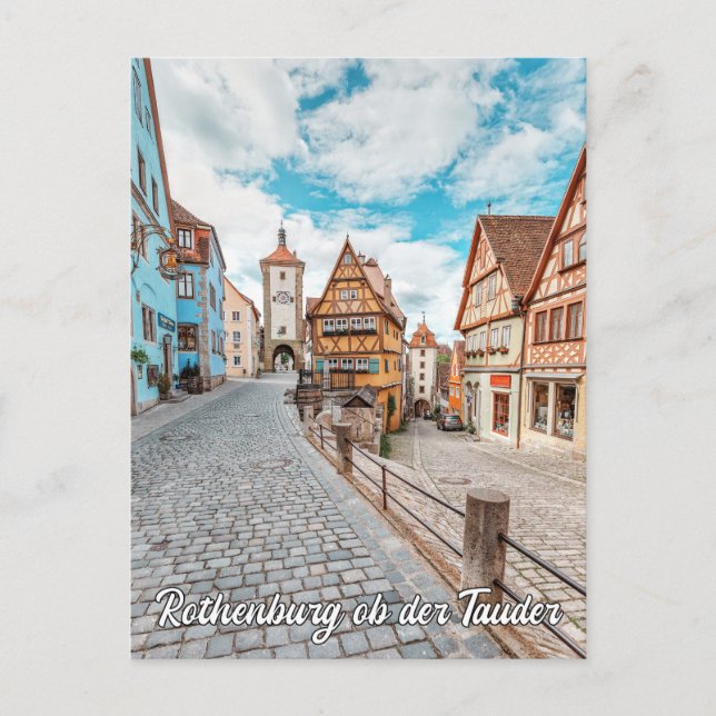 Rothenburg ob der Tauber, Germany Postcard (Front)