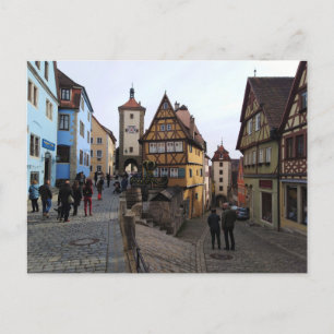 Rothenburg ob der Tauber, Germany Postcard