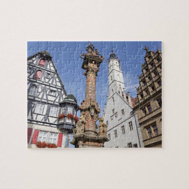 Rothenburg ob der Tauber Jigsaw Puzzle (Horizontal)