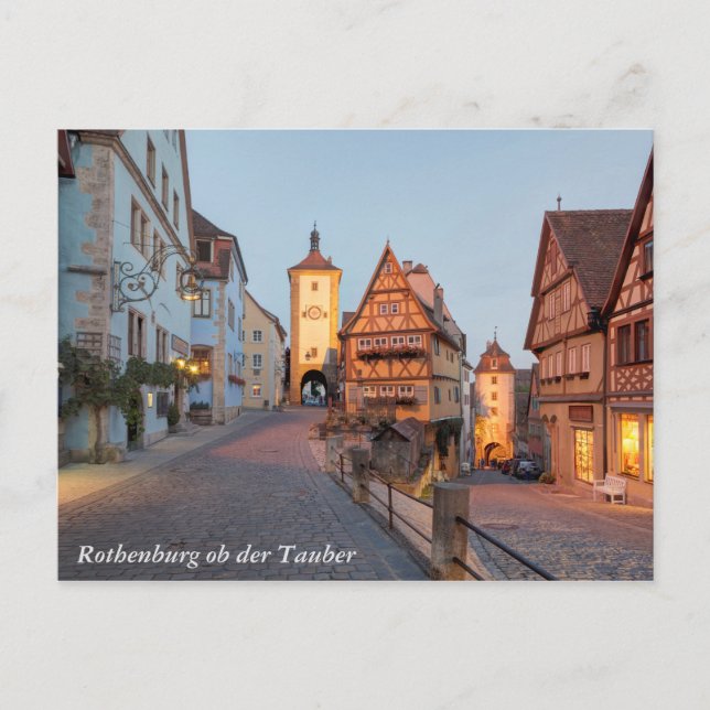 Rothenburg ob der Tauber Postcard (Front)