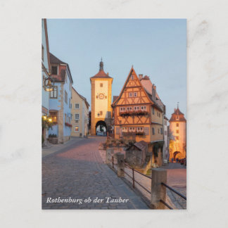 Rothenburg ob der Tauber Postcard