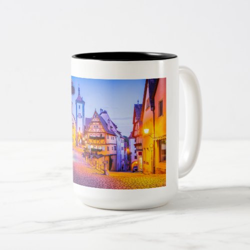 Rothenburg ob der Tauber Two_Tone Coffee Mug