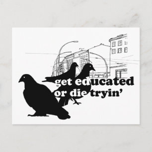 Rothenhagen "Get Educated" Postcard