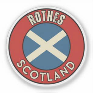 Rothes, Scotland Sticker