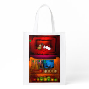Rothko Refrigerator Reusable Grocery Bag