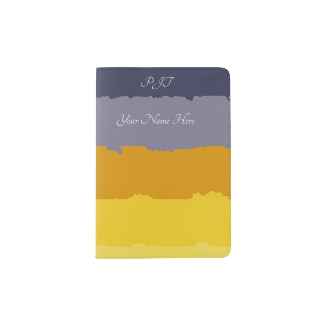 Rothko Summer Monogram Passport Holder (Front)