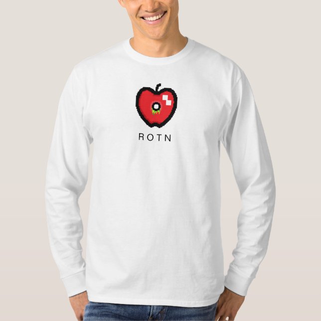 ROTN Worldwide L/S Crewneck T-Shirt (Front)