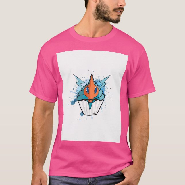 Rotom Cupcake T-Shirt (Front)