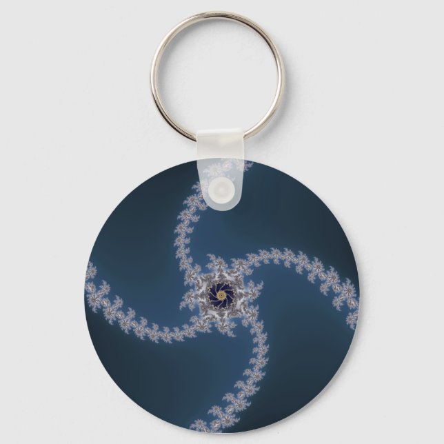 Rotor 222 - Fractal Keychain (Front)