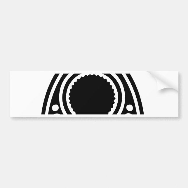Rotor Bumper Sticker (Front)