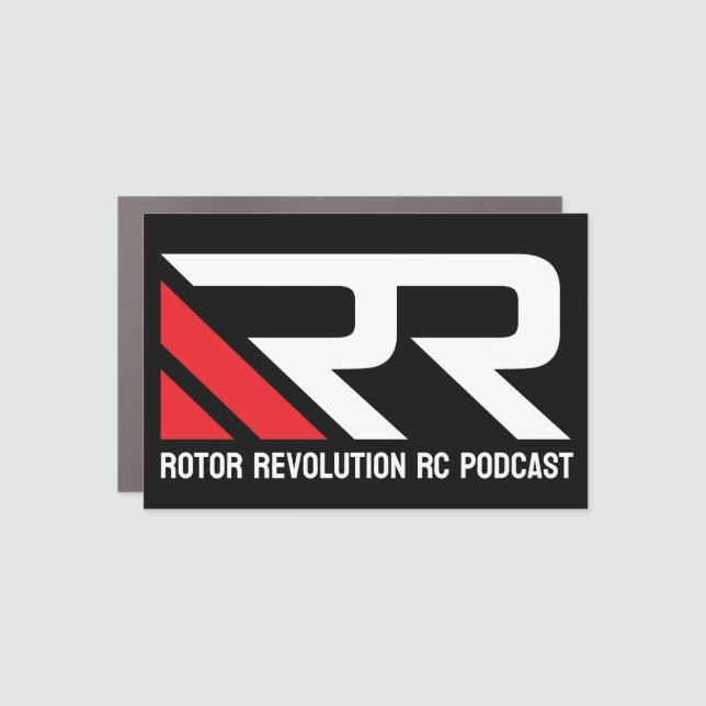 Rotor Revolution Car Magnet (Front)