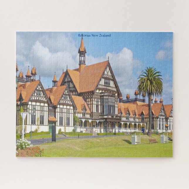 Rotorua New Zealand Jigsaw Puzzle (Horizontal)
