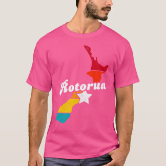 Rotorua New Zealand Vintage Distressed Souvenir 2 T-Shirt