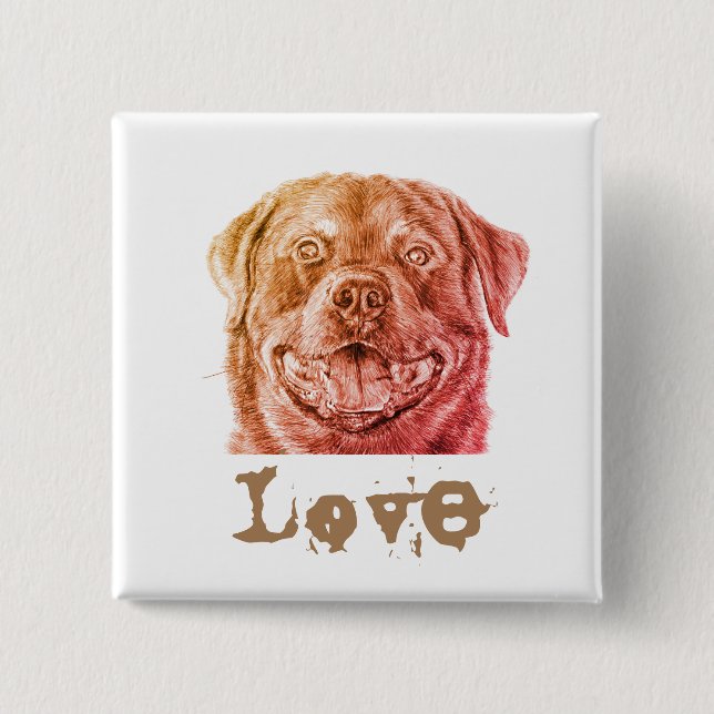 Rott Love Button (Front)