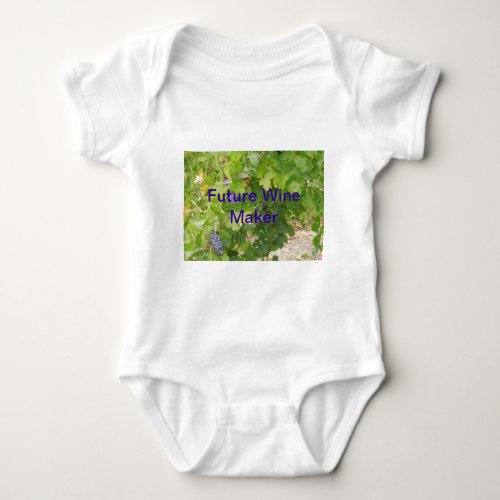 Rotta Dry Farmed Grapes on the Vine Baby Bodysuit