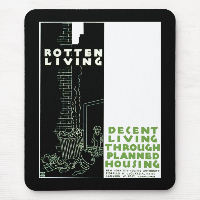 Rotten Living Mouse Pad (Front)