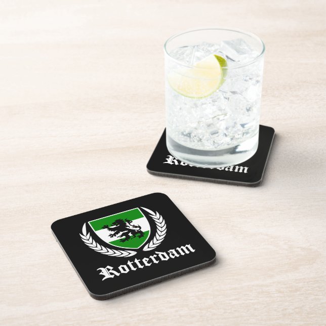 Rotterdam City   Beverage Coaster (Right Side)